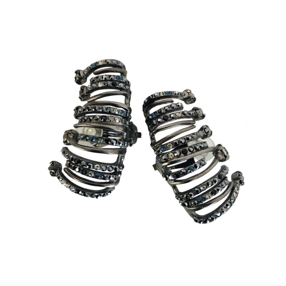 Dior FW12 Crystal Ear Cuffs - Picture 2 of 9